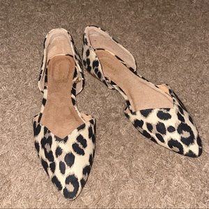 Old navy leopard flats